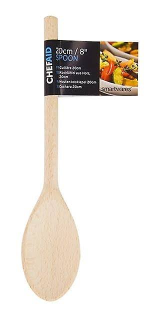 Chef Aid Kitchen Baking Cooking Wooden Spoon - 8"