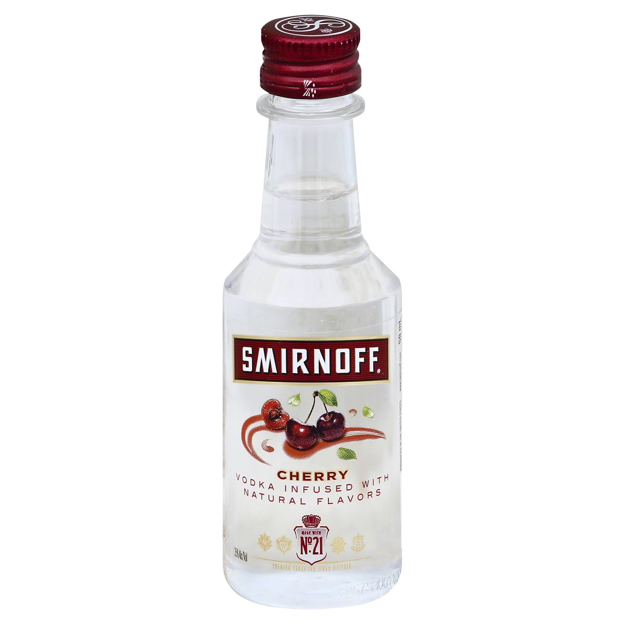Smirnoff Vodka, Cherry - 50 ml