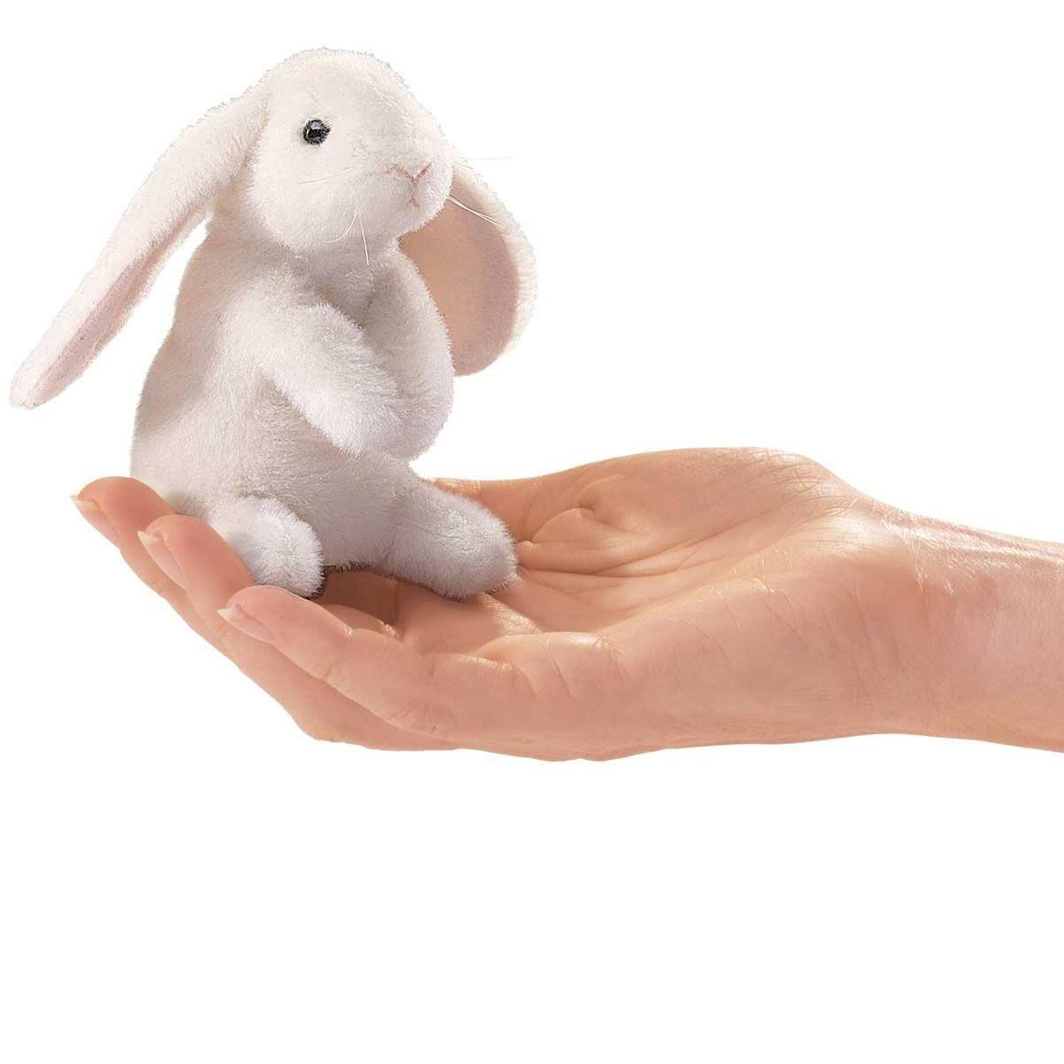 Folkmanis Mini Lop Earred Rabbit Finger Puppet