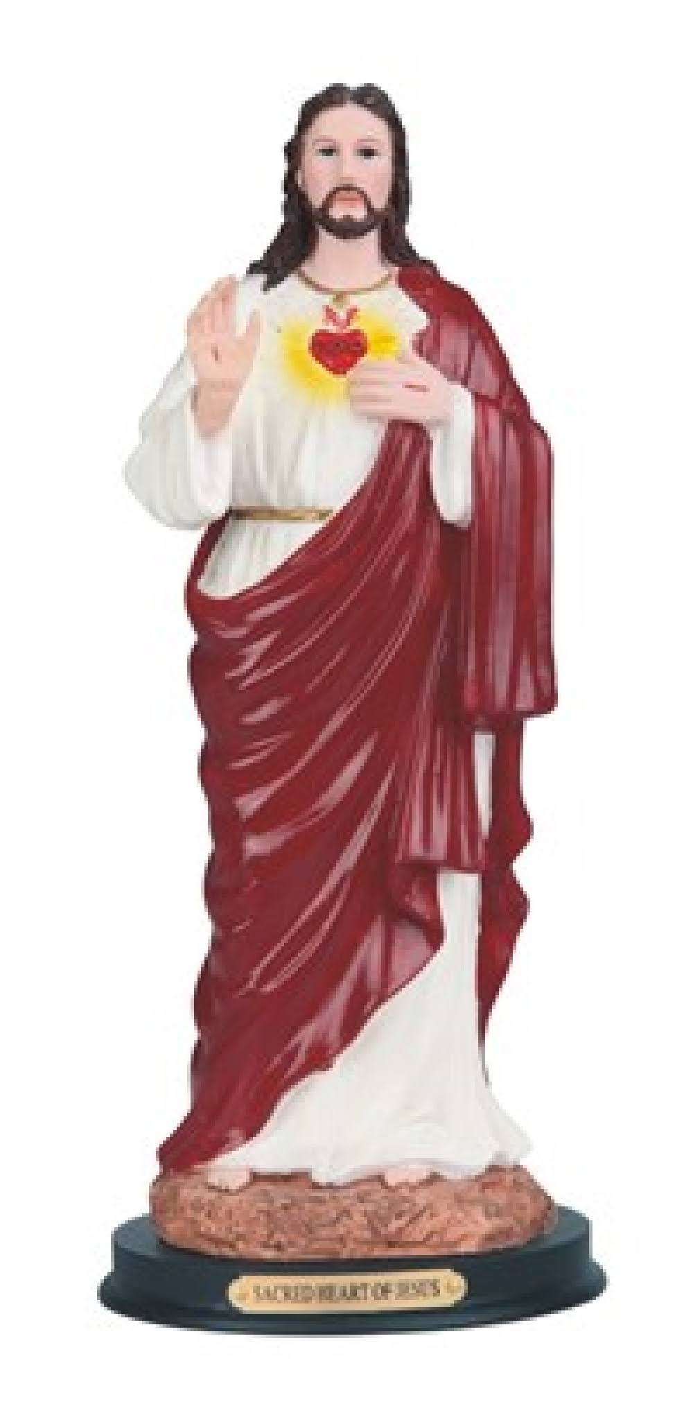 StealStreet Ss-G-312.15 Sacred Heart Of Jesus Holy Figurine Religious Decoration Decor, 12"