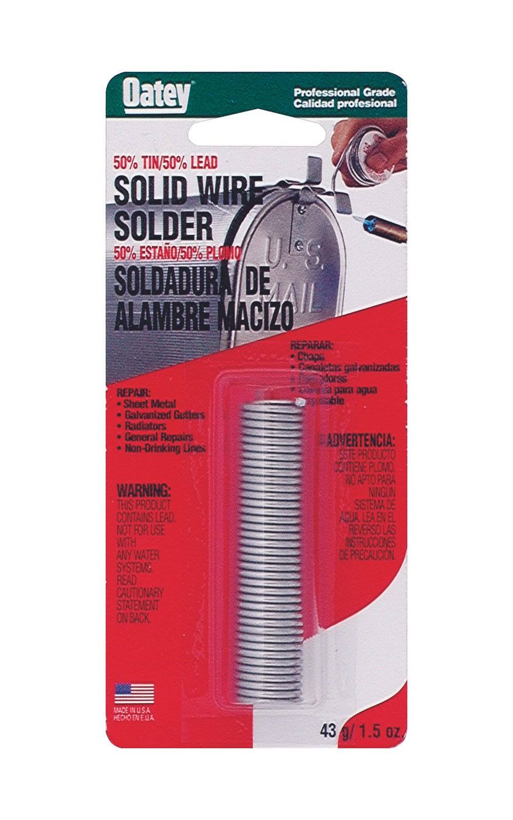 Oatey 53010 Solder Wire - 50/50, 1oz