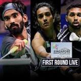 Singapore Open Badminton LIVE: Sindhu WINS Game 1 vs Tan, Prannoy, Kashyap, Srikant play opening round ...