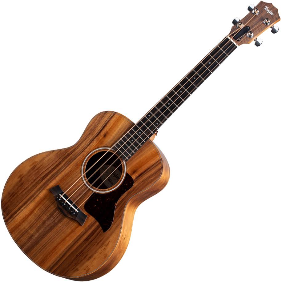 Taylor GS Mini-e Bass KOA Acoustic-Electric Bass Guitar Buy at Derringers Music