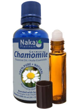 100% Pure German Chamomile Essential Oil Blended with Jojoba Oil - 50ml + Bonus Item