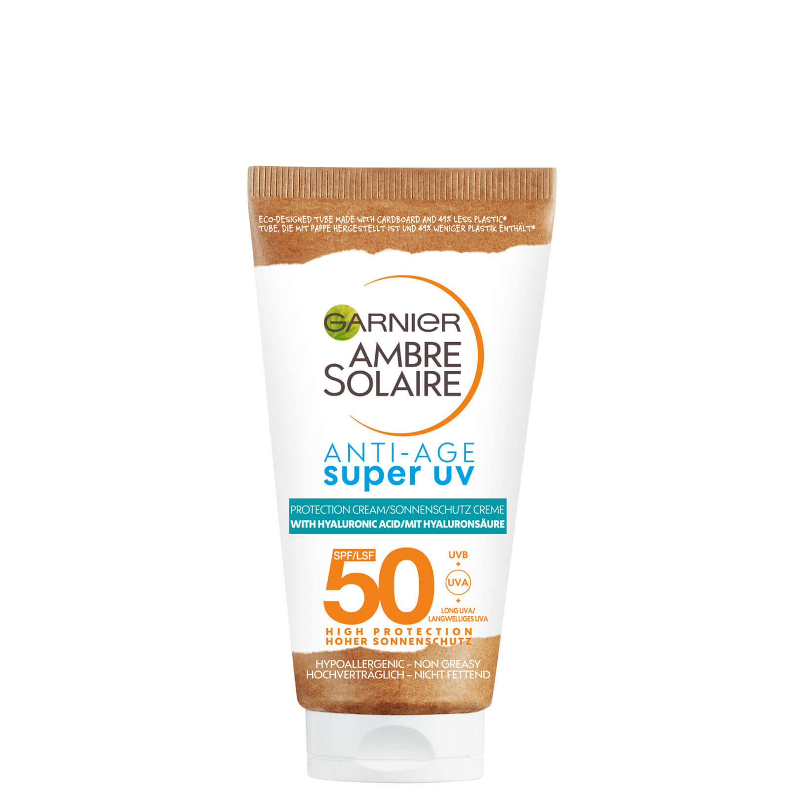 Ambre Solaire Super UV Anti-Age Face Protection Cream SPF50 Tube 50ml