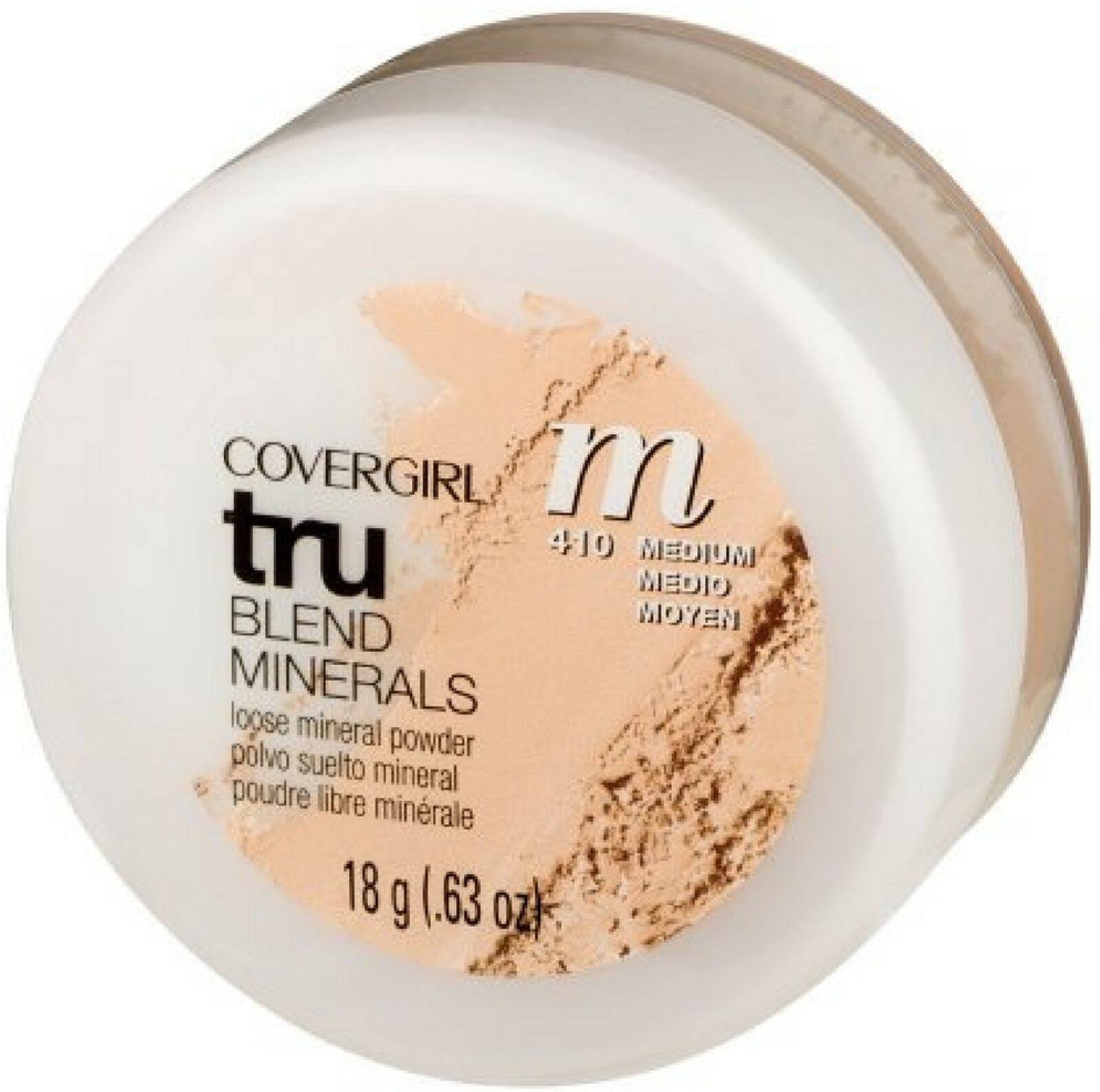 CoverGirl TruBlend Minerals Loose Powder Make Up - Medium, 0.63oz