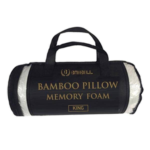 Dahdoul Textiles Bamboo Memory Foam Pillow King