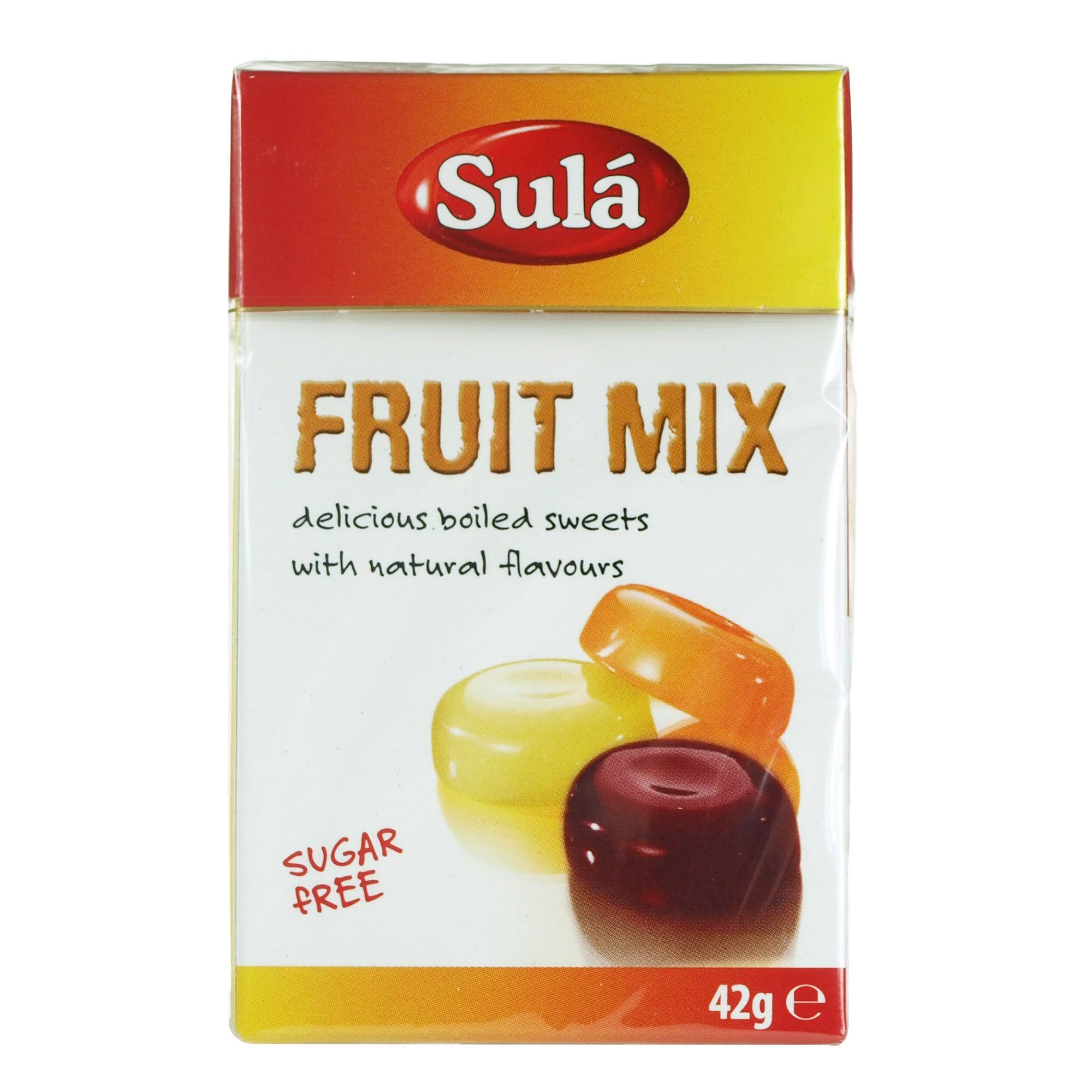 Sula Fruit Mix Sweets - 42g Sugar Free