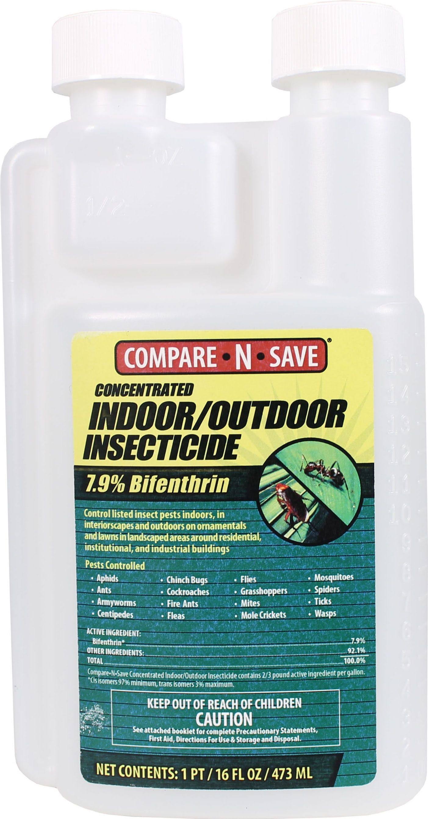 Compare N Save Concentrated Indoor and Outdoor Insect Control Insecticides - 16oz