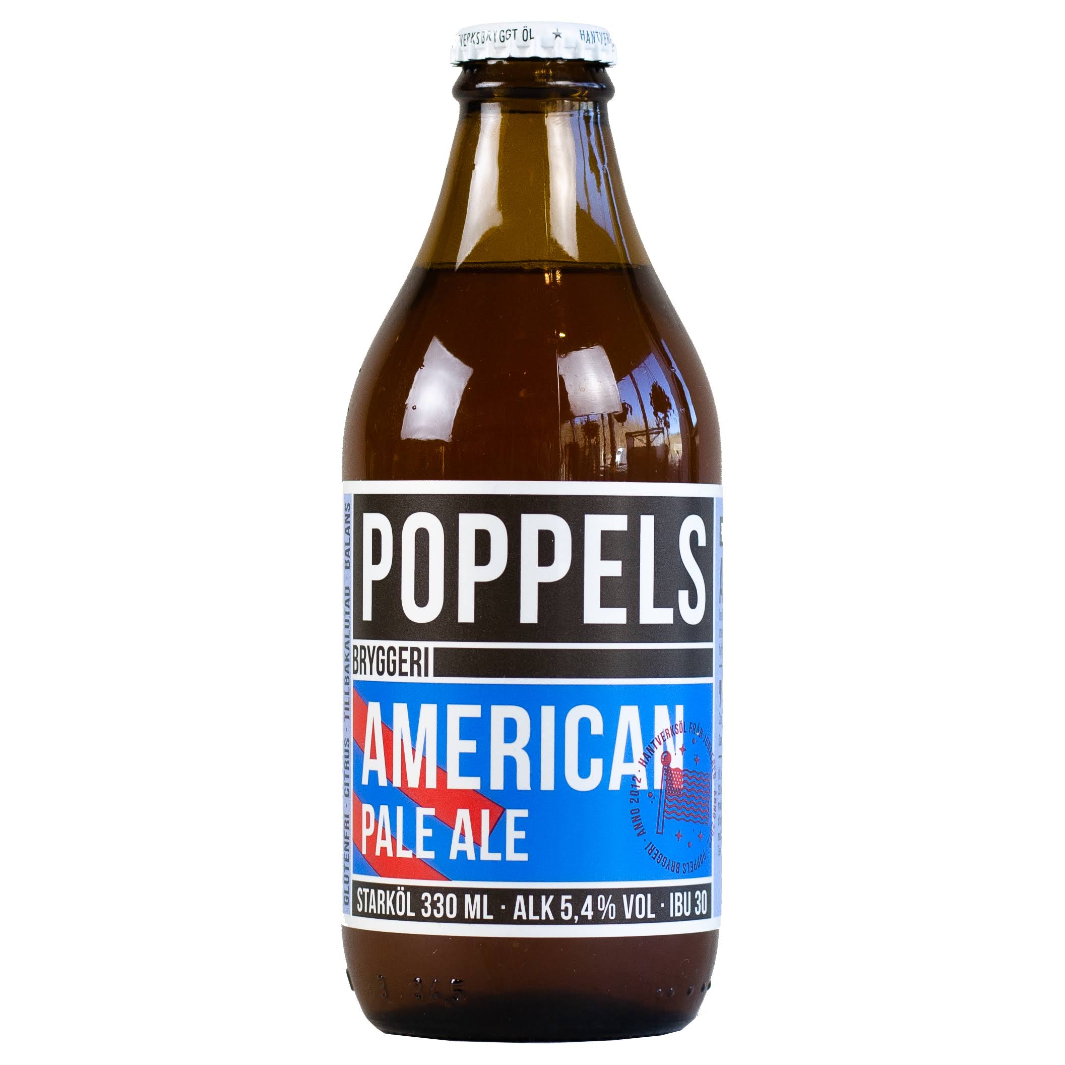 Poppels American Pale Ale 330ml 5.4% ABV