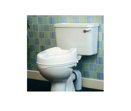 Savanah Raised Toilet Seat - White