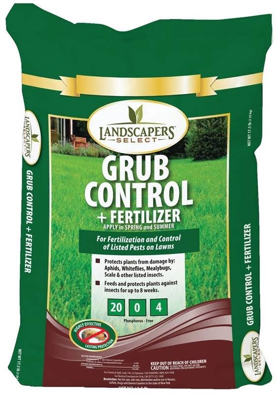 Landscapers Select 902735 Grub Control W/fert 20-0-4 5M