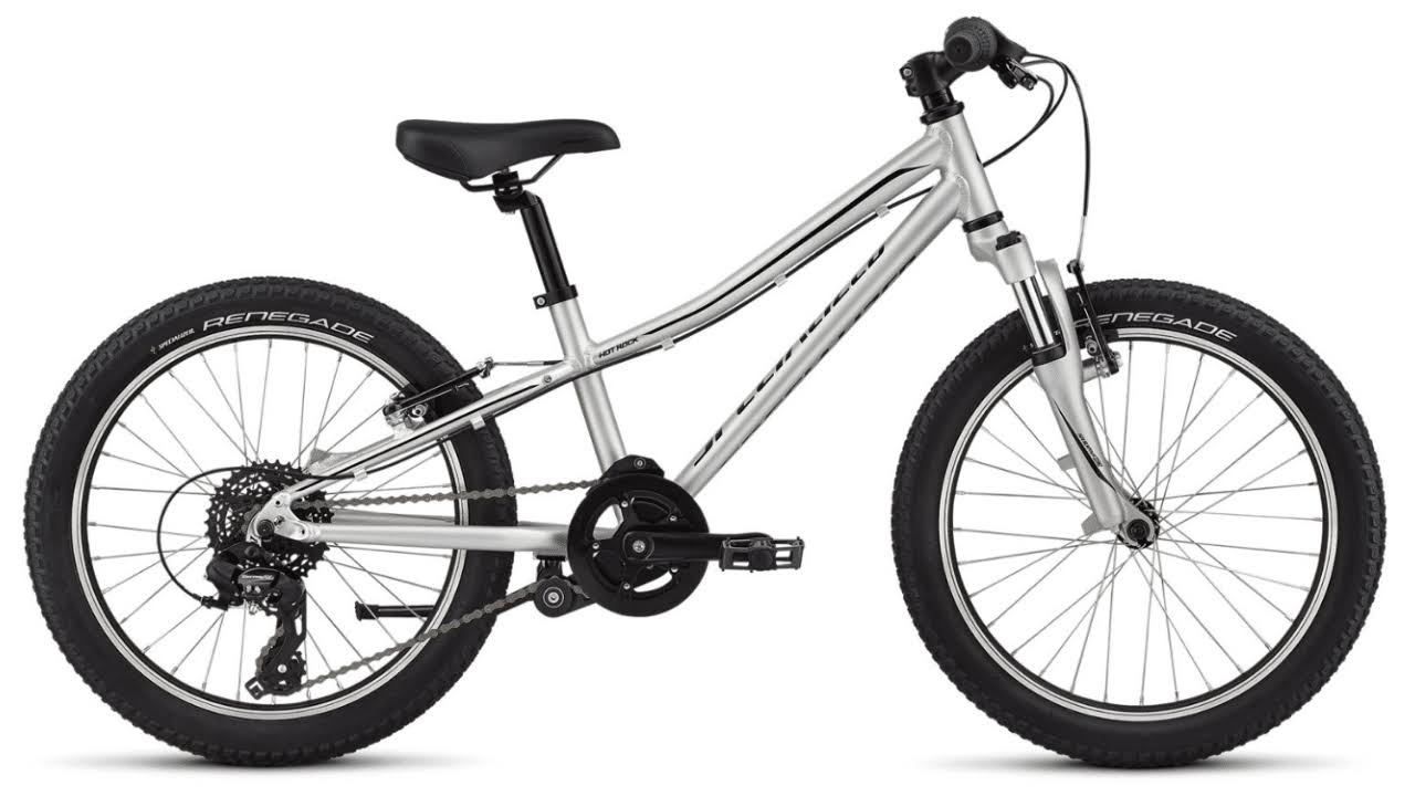 Specialized HotRock 20" Kids Bike - Silver / Black
