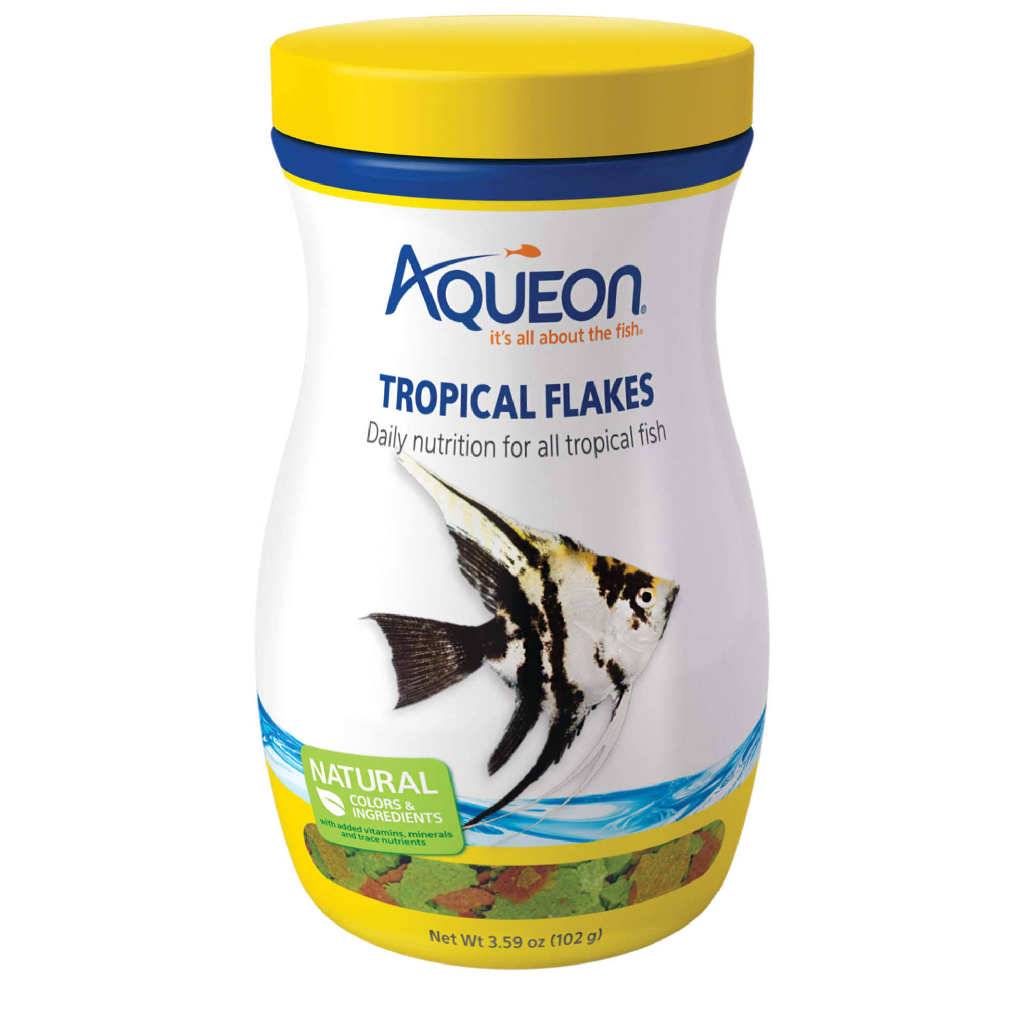 Aqueon Trop Flakes Fish Food - 3.59oz