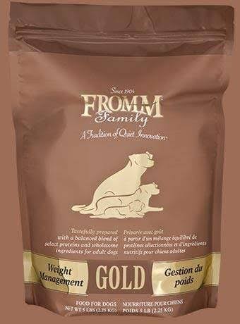 Fromm Gold Weight Management Grain Inclusive Dry Dog Food 5-lb