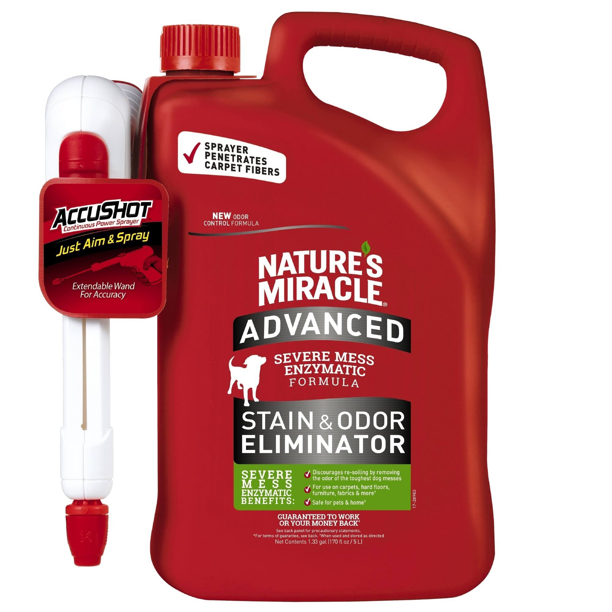 Natures Miracle Advanced Stain and Odor Eliminator - 170oz