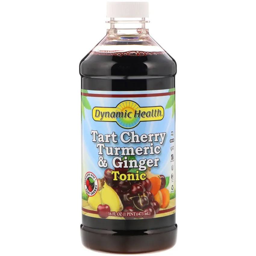 Dynamic Health Tart Cherry Turmeric and Ginger Tonic Supplement - 16oz