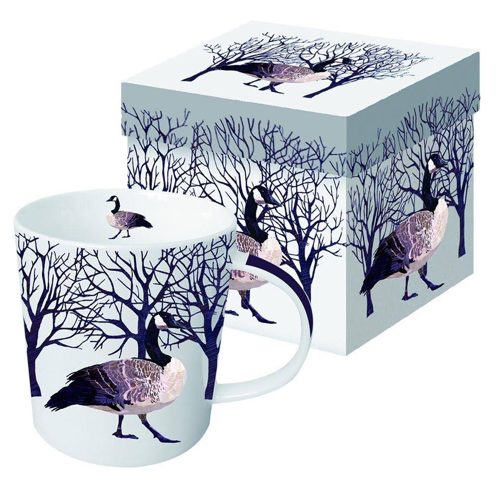 Paperproducts Design Winter Solstice Goose Porcelain Gift Boxed Mug