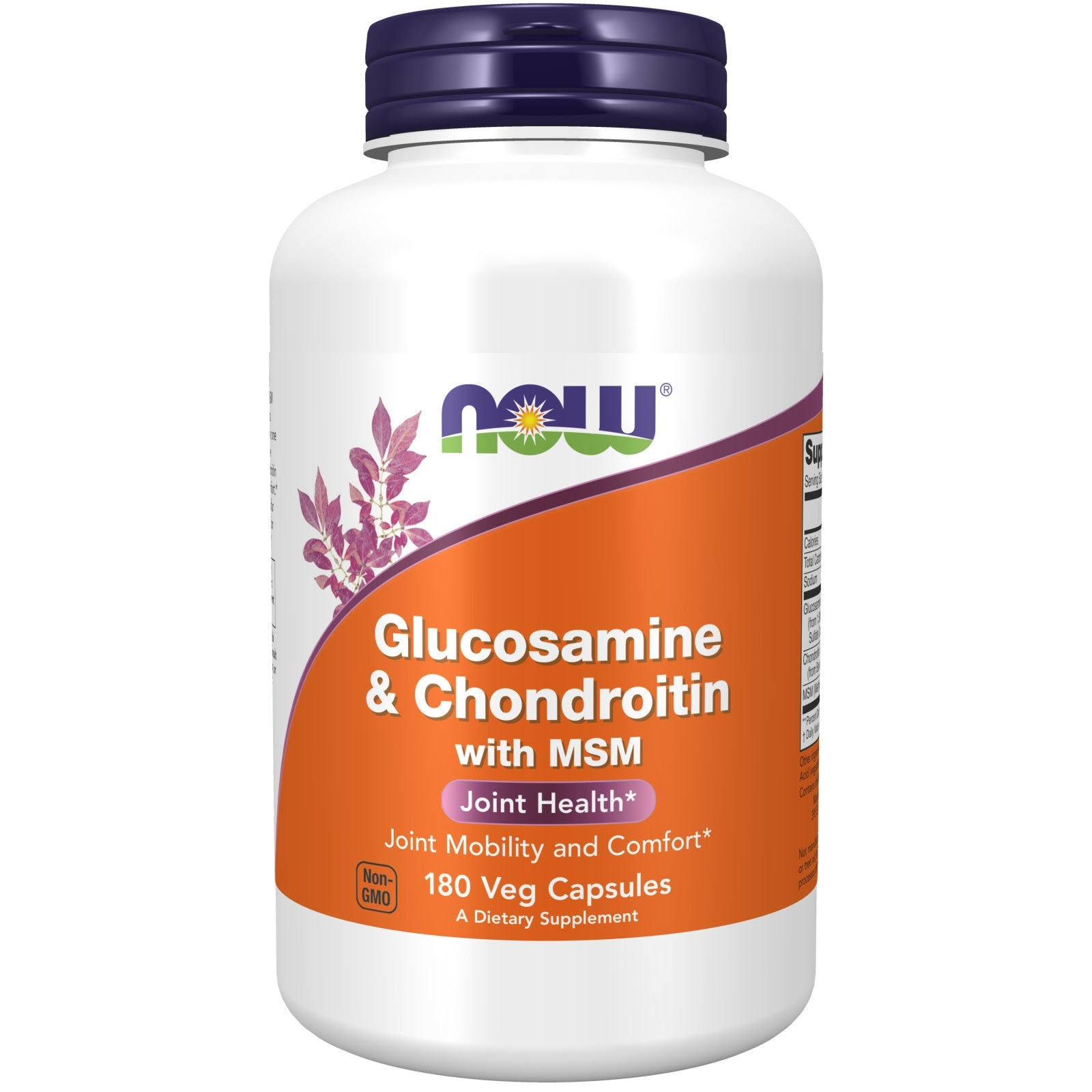 Now Glucosamine & Chondroitin Joint Health Support - 180 Capsules