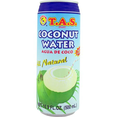 T.A.S Coconut Water - 16.9 fl oz can