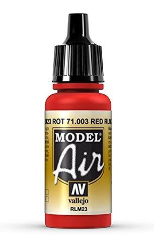 Vallejo Model Air Acrylic Paint - 269 Red, 17ml