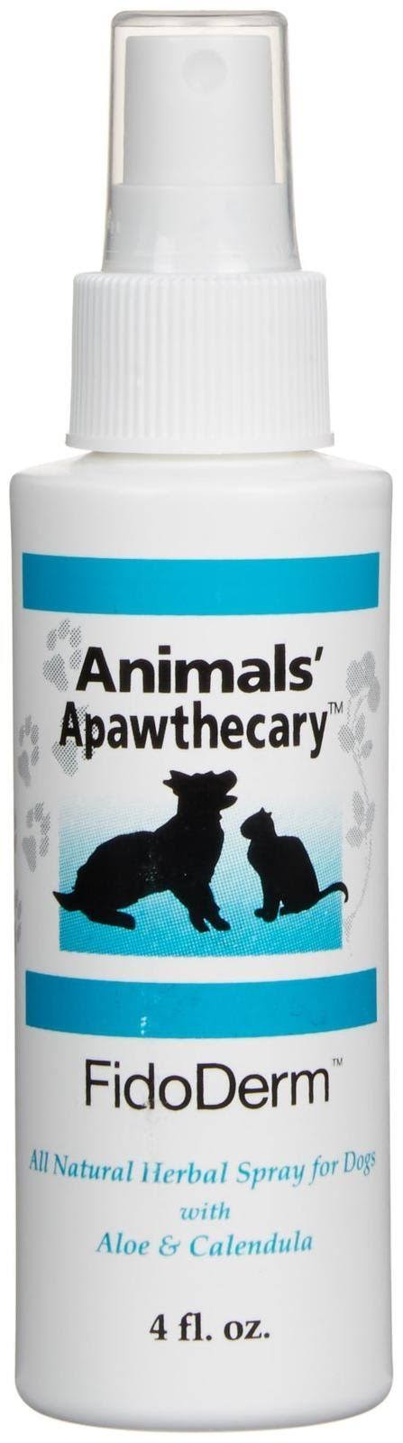 Animals Apawthecary FidoDerm Herbal Skin Spray for Dogs and Cats - 4oz
