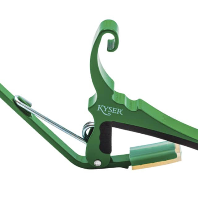 Kyser Quick-Change 6 String Guitar Acoustic Capo Emerald Green