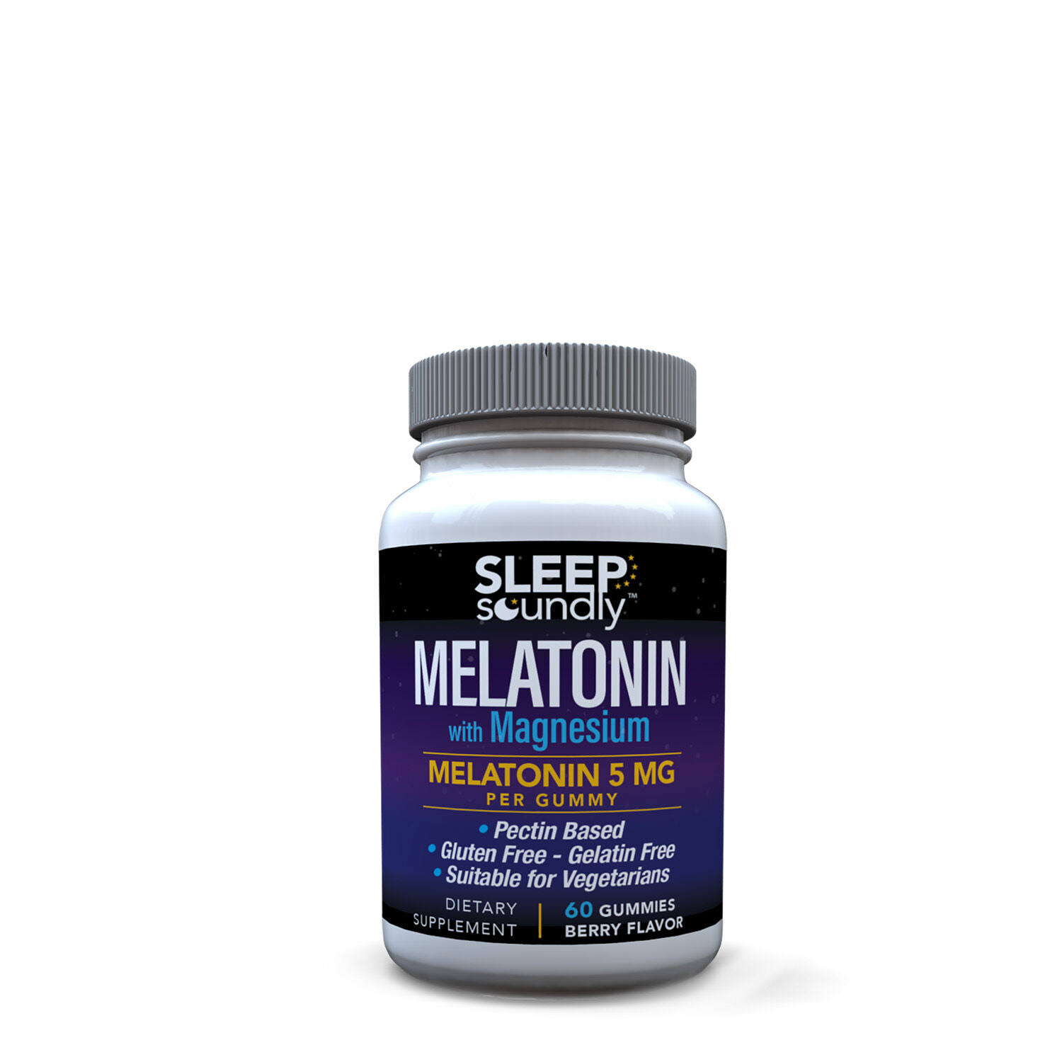 Sleep Soundly Berry Flavor Melatonin & Magnesium Gummies - 60 ct