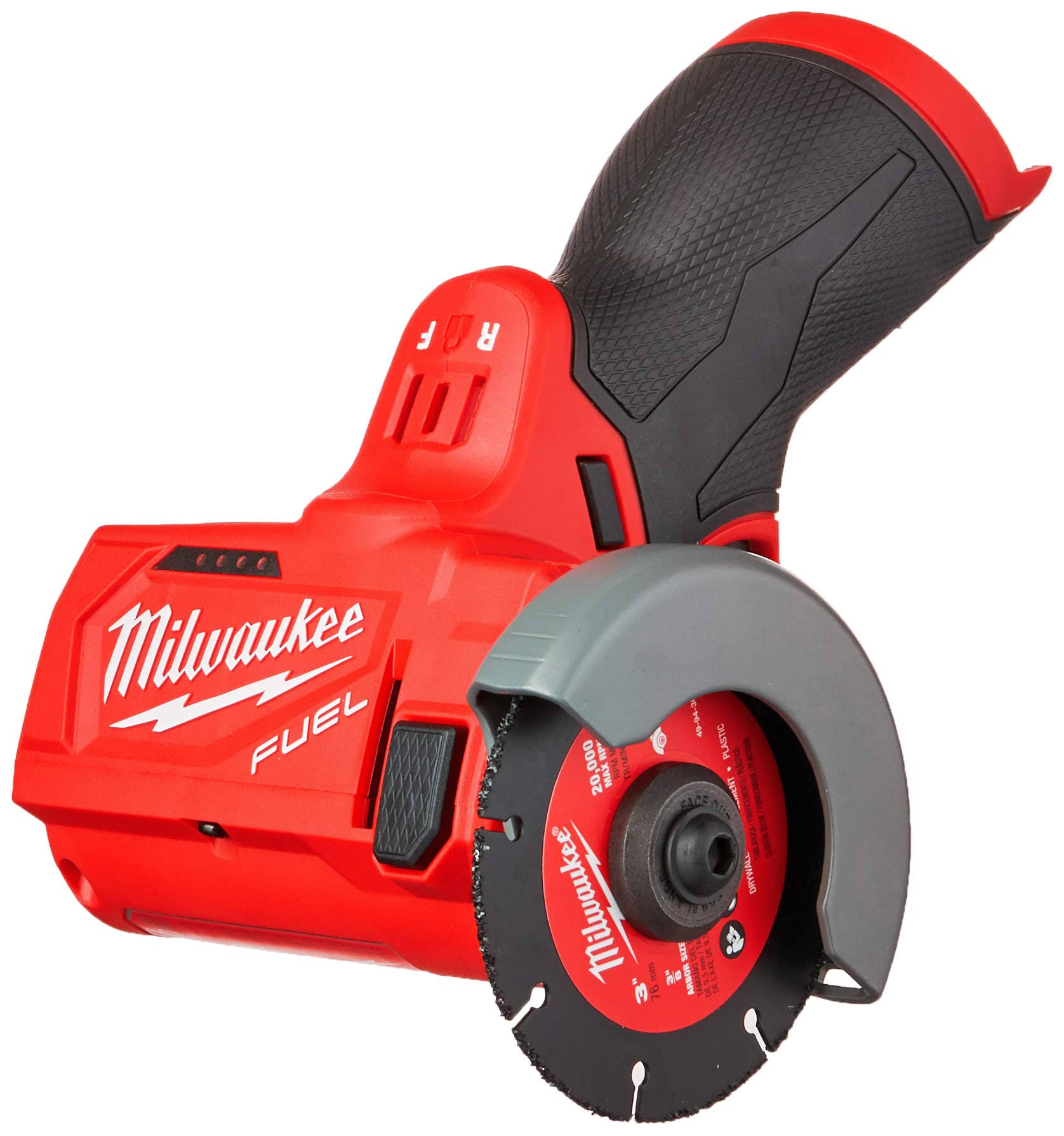 Milwaukee 2522-20 M12 FUEL Li-Ion Compact Cut Off Tool - Red/Black, 3"