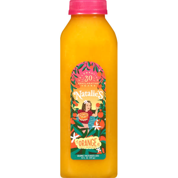Natalie's Juice, Orange - 16 fl oz