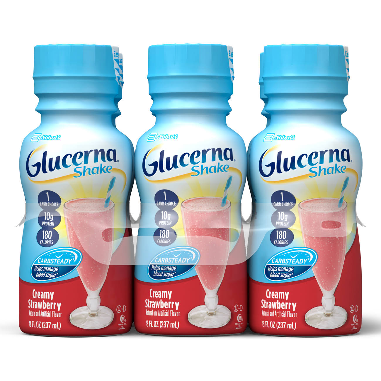 Abbott Glucerna Creamy Strawberry Shake - 8oz