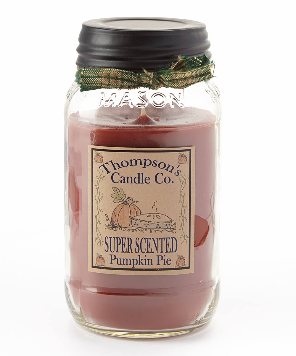 Thompson's Candle Co. Candle Pumpkin Pie Mason Jar Candle One-Size