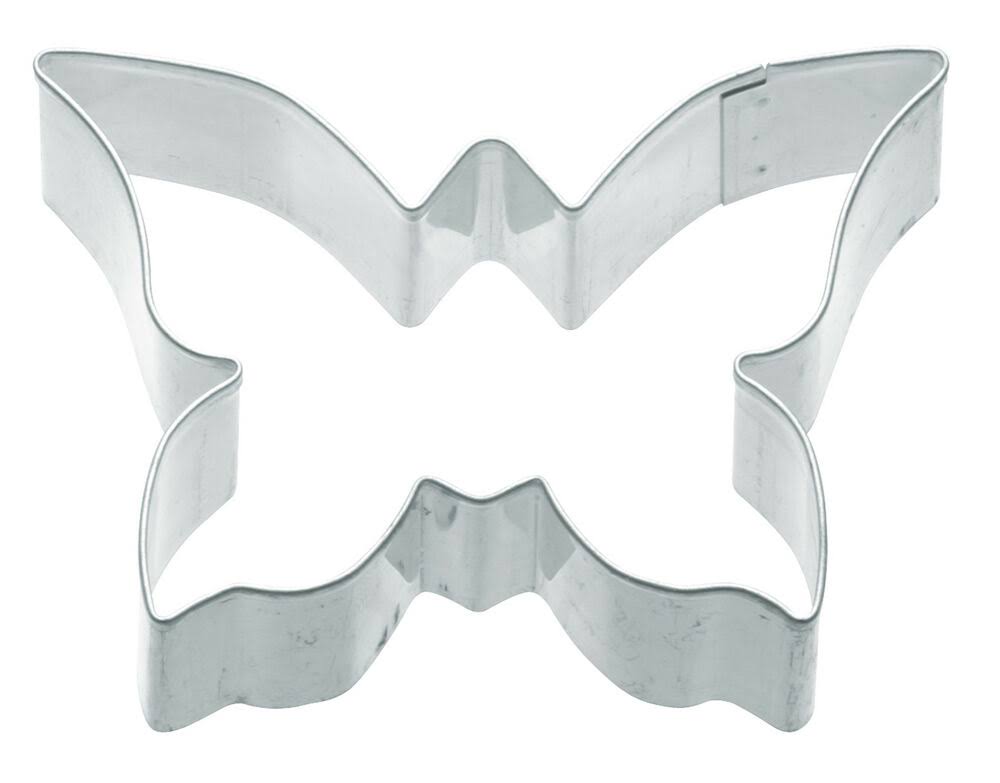 Kitchen Craft Metal Cookie Cutter - Medium Butterfly, 7.5cm