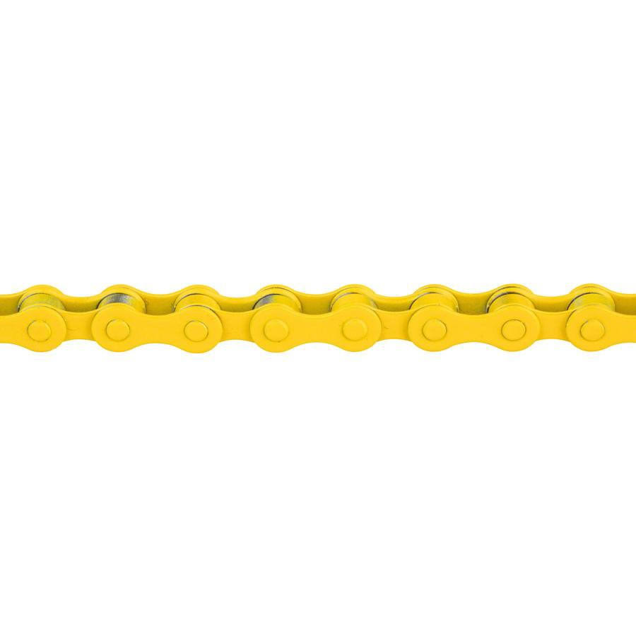 KMC S1 Chain - Single Speed 1/2" x 1/8" 112 Links Yellow