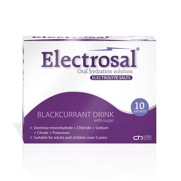 Electrosal Oral Hydration Solution Blackcurrant 10