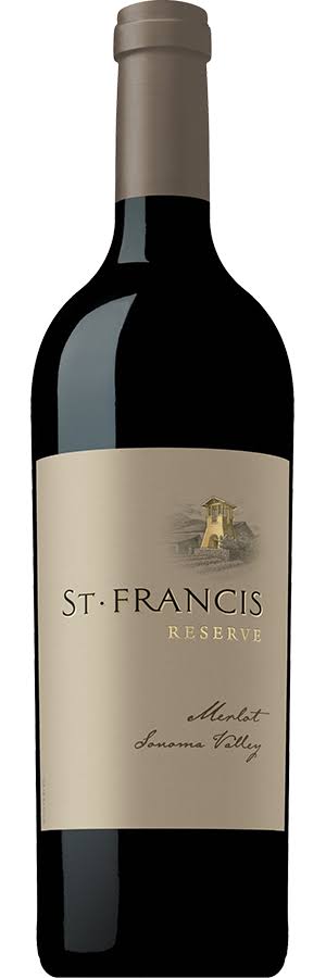 St. Francis Reserve Merlot Wine - Sonoma County, California