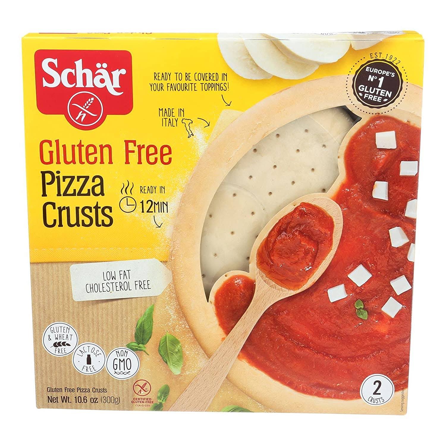 Schar Gluten Free Pizza Crusts - 10.6oz