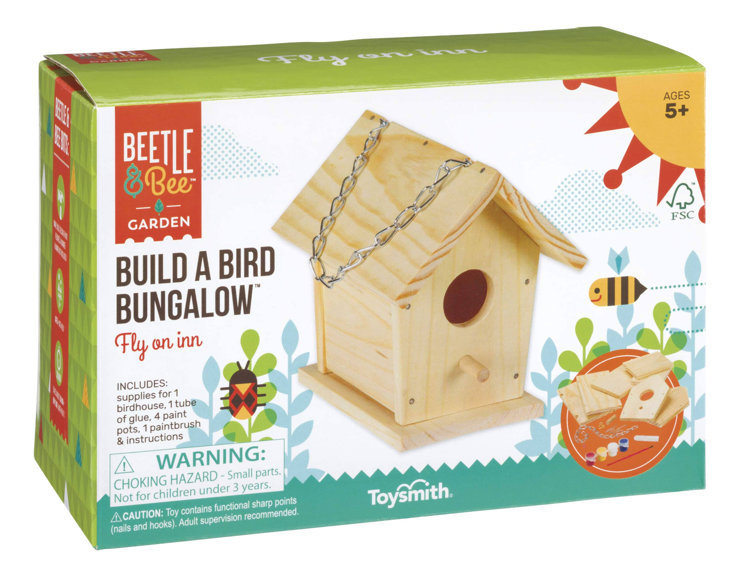 Toysmith Build A Bird Bungalow