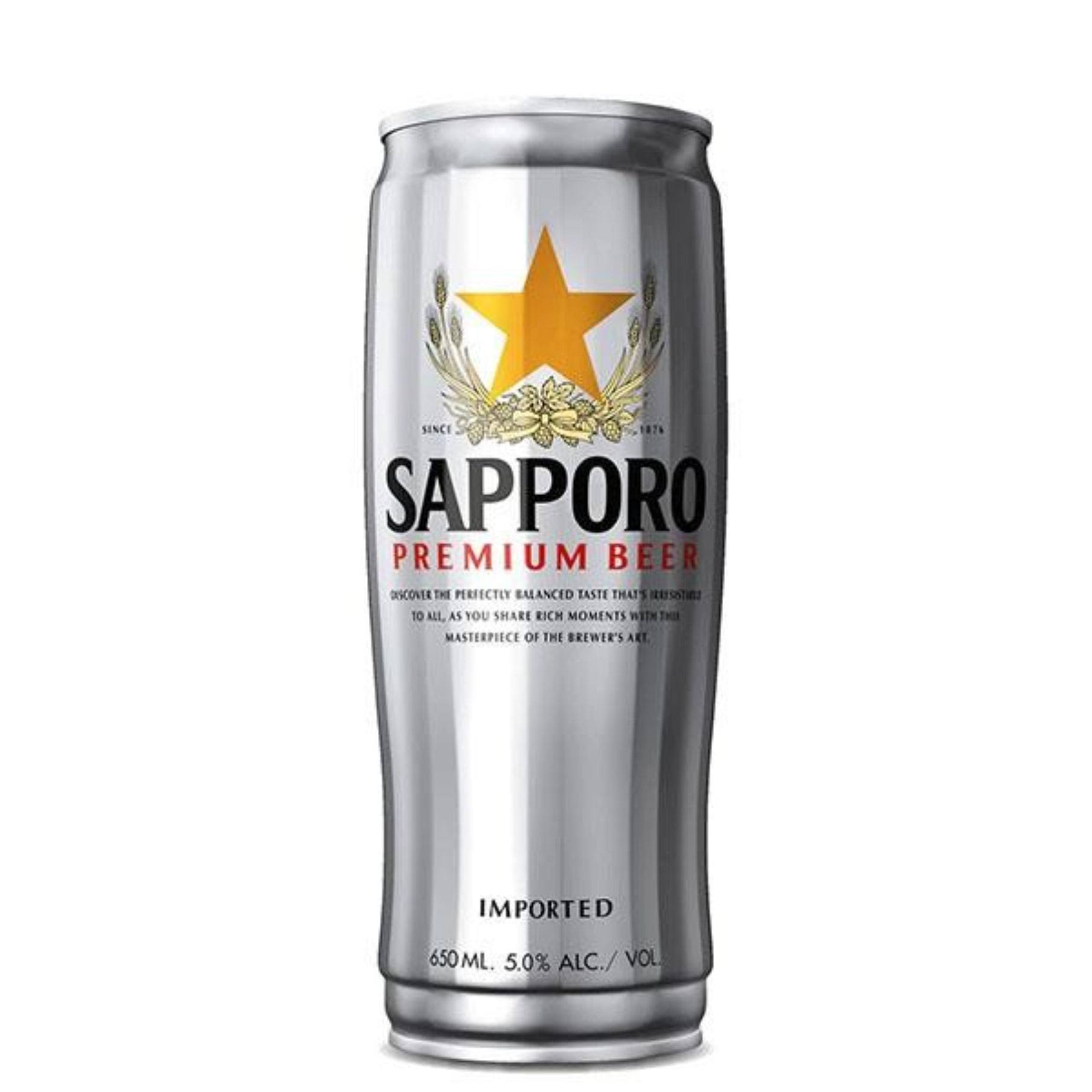 Sapporo Beer, Premium - 22 fl oz