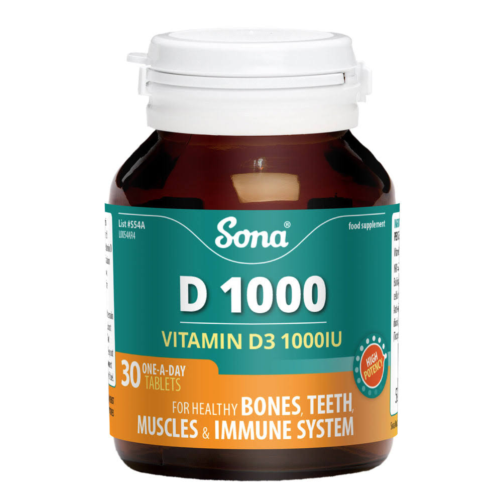 Sona Calcium With Vitamin D - 30 Tablets