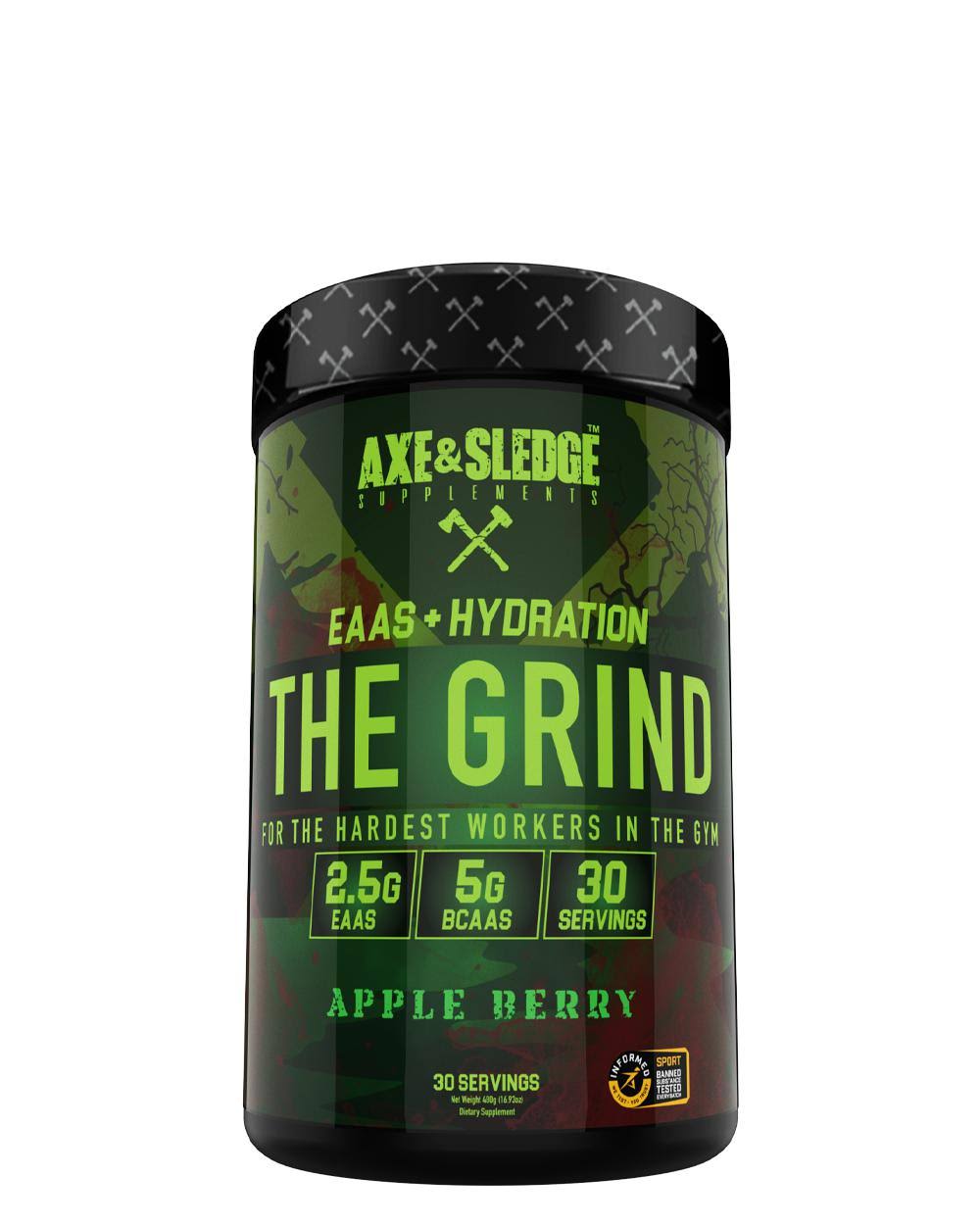 Axe & Sledge The Grind (30 Servings) Apple Berry