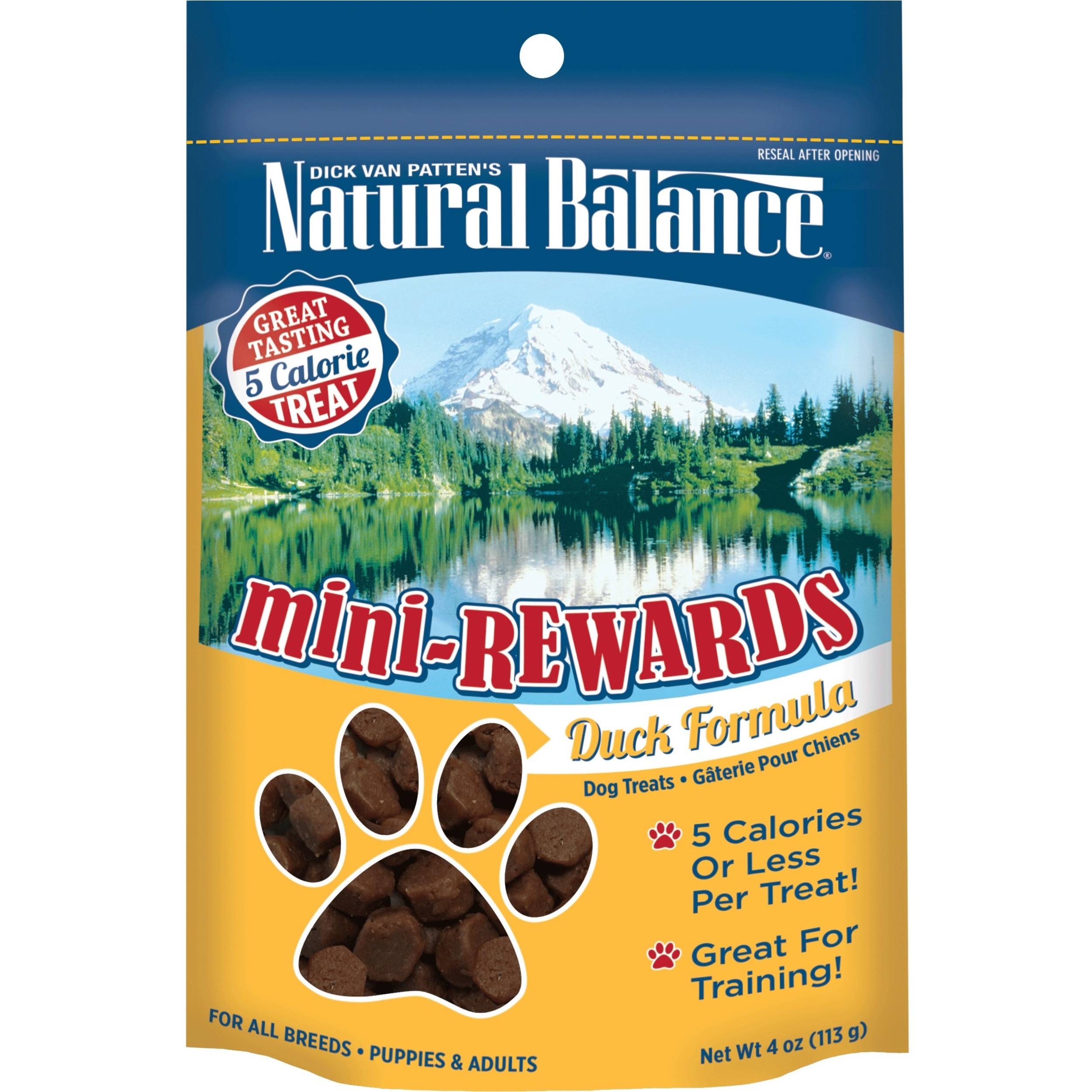Natural Balance Mini Rewards Dog Treats - Duck Formula, 4oz