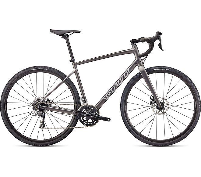 Specialized Diverge E5 Satin Smoke/Cool grey/chrome/clean / 56