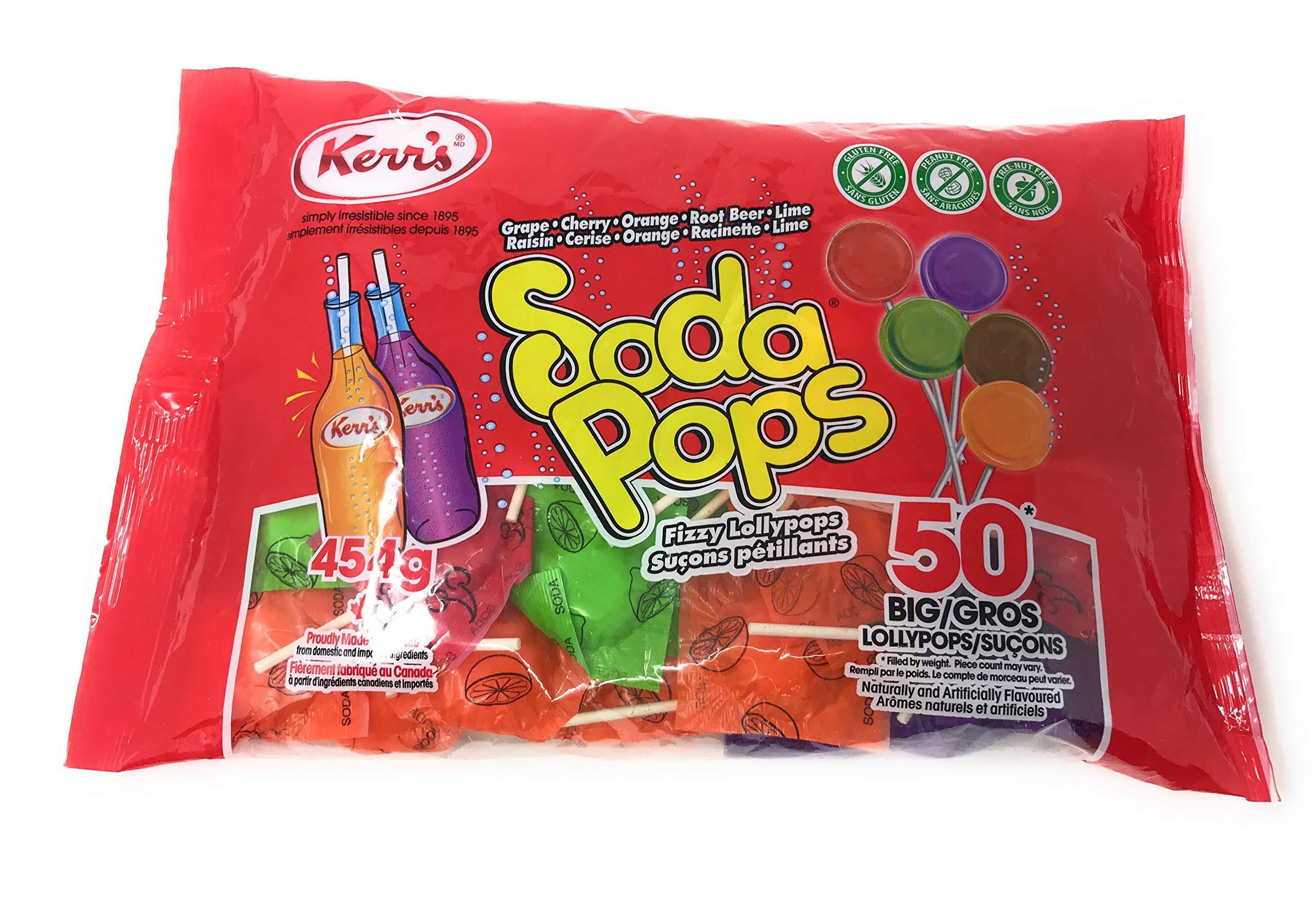 Kerr's Soda Pops - Assorted - 454g / 50 count