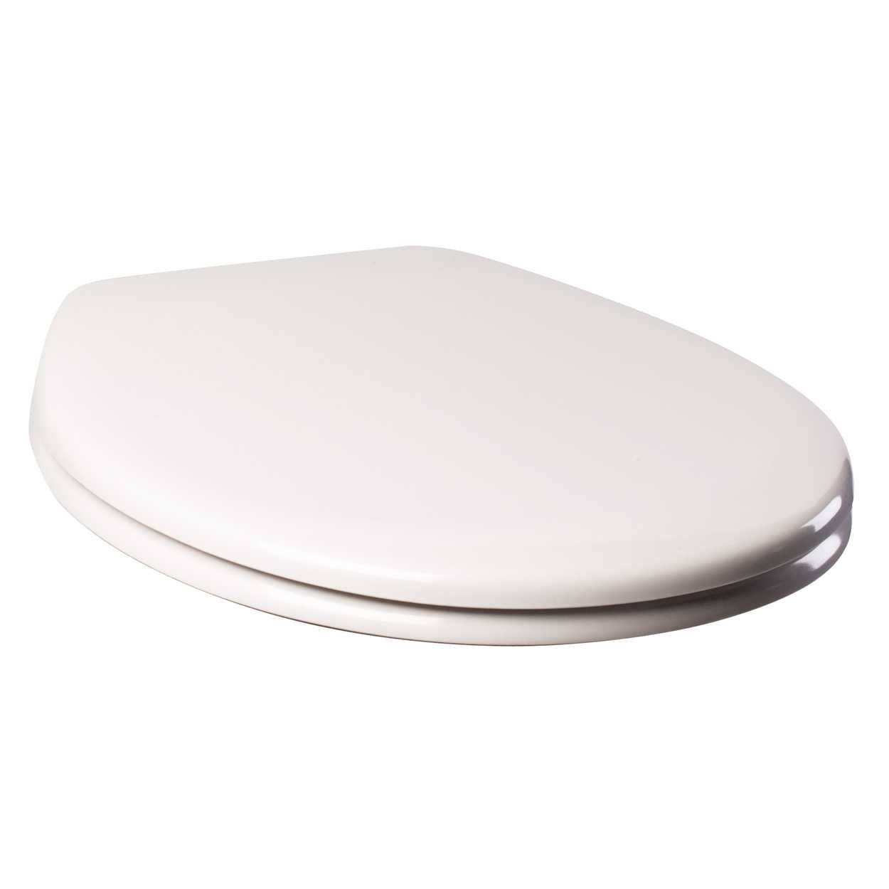 EuroShowers Opal Deluxe Toilet Seat - White, Soft Close