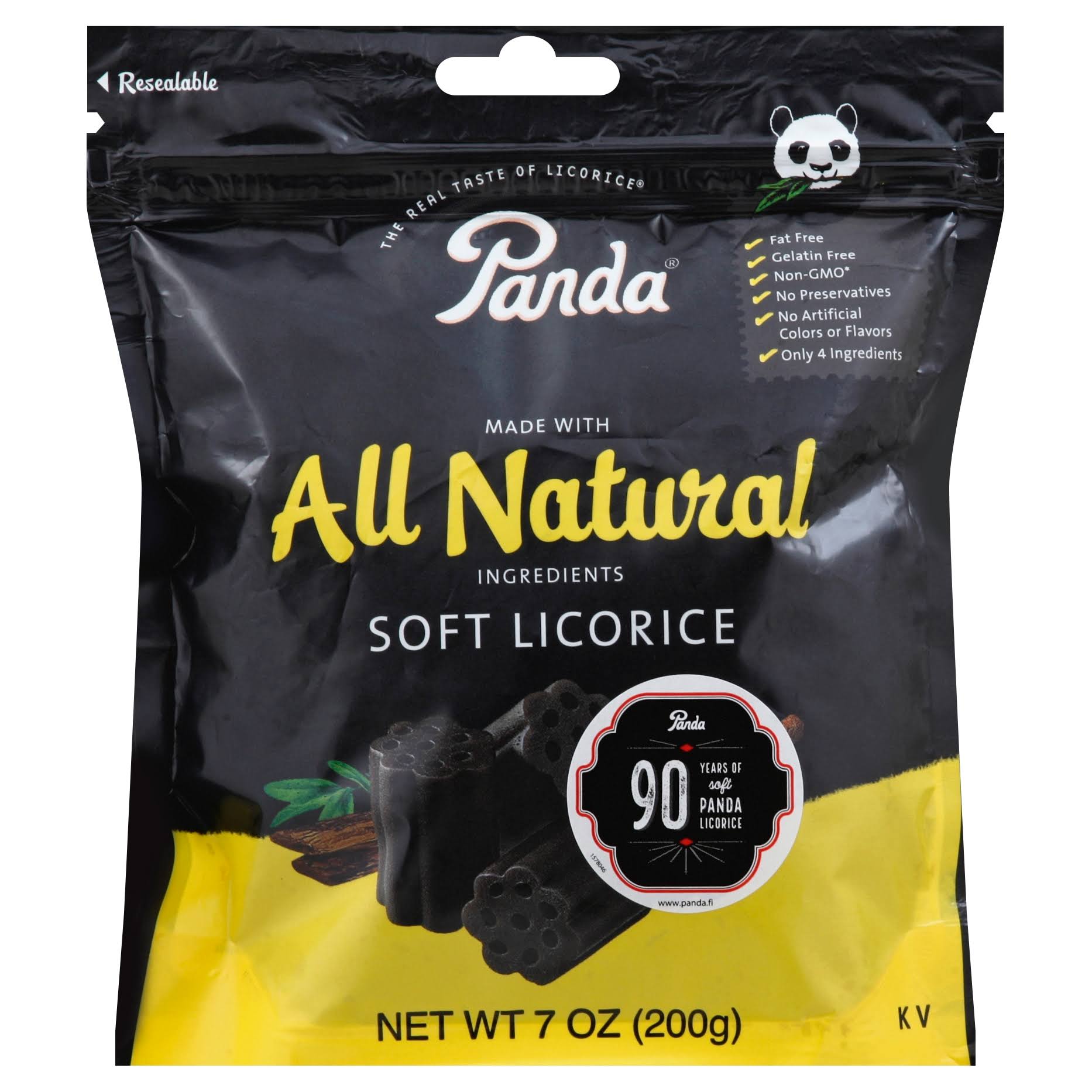 Panda All Natural Soft Licorice Chew - 7oz