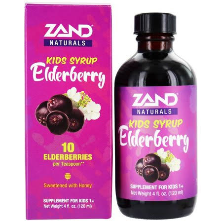 Zand Kids Syrup Elderberry - 4 fl oz