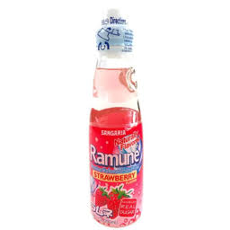 Sangaria Ramune Natural Flavor Soda - Strawberry, 6.76oz