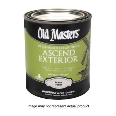 Old Masters Clear Ascend Exterior Paint - 71104 Satin
