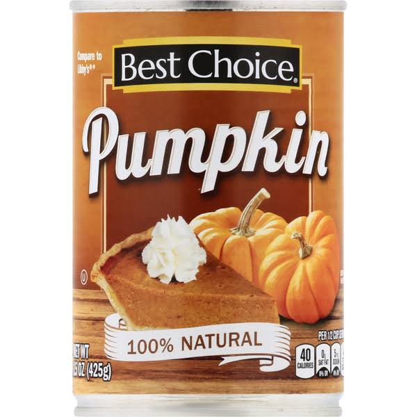 Best Choice Pumpkin - 15 oz